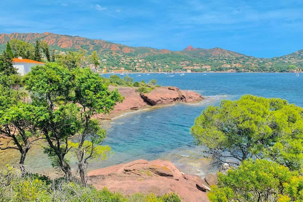 Superbe 4 Couchages Avec Terrasse - Clim - 50M De La Mer Saint-Raphaël Εξωτερικό φωτογραφία
