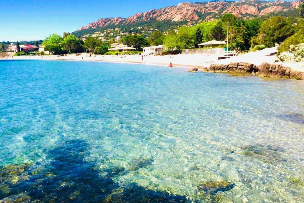 Superbe 4 Couchages Avec Terrasse - Clim - 50M De La Mer Saint-Raphaël Εξωτερικό φωτογραφία